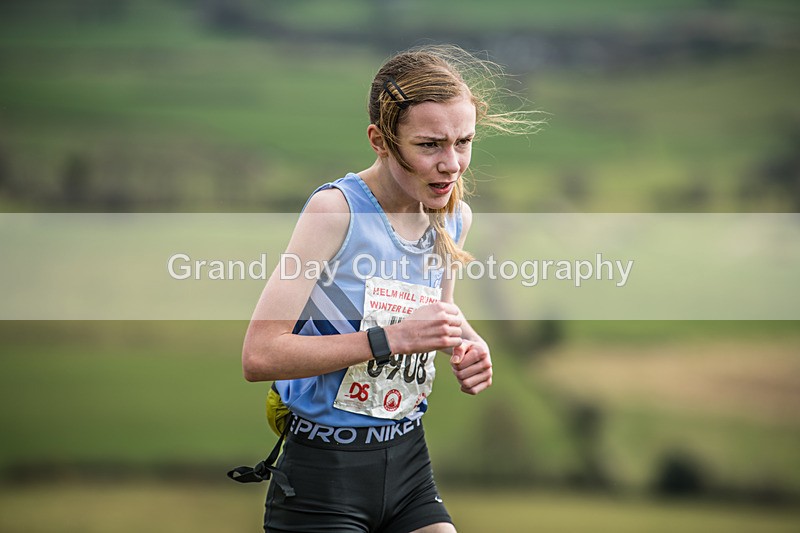 Helm Hill -308 - Kendal Winter League Helm Hill Fell Races (Under 13/15/17 & Seniors) Sunday 16th March 2025