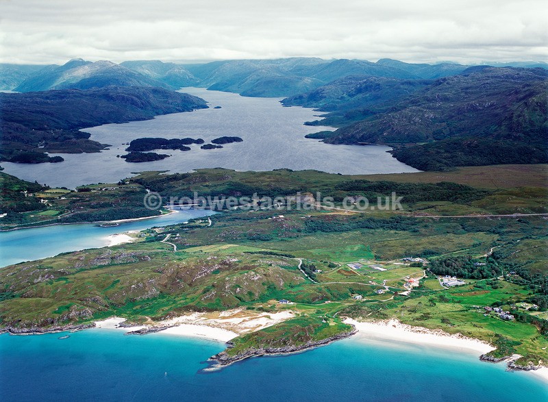 A00637D Loch Morar from above Glenancross in 2005 - West and south coastlines