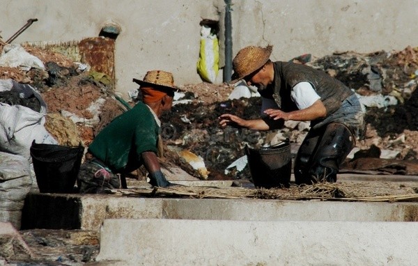Tannery Workers - Marrakesh III