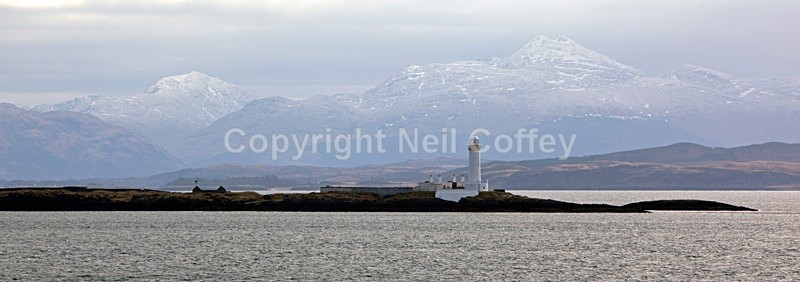 Beinn a Chochuill & Ben Cruachan from Lynn Of Lorne, Argyll & Bute - Panoramic format