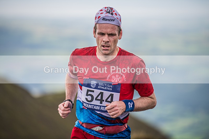 Uphill Only-338 - British Athletics Off Road Running Championships Senior Uphill Only Trial - Skiddaw Friday 15th Augu