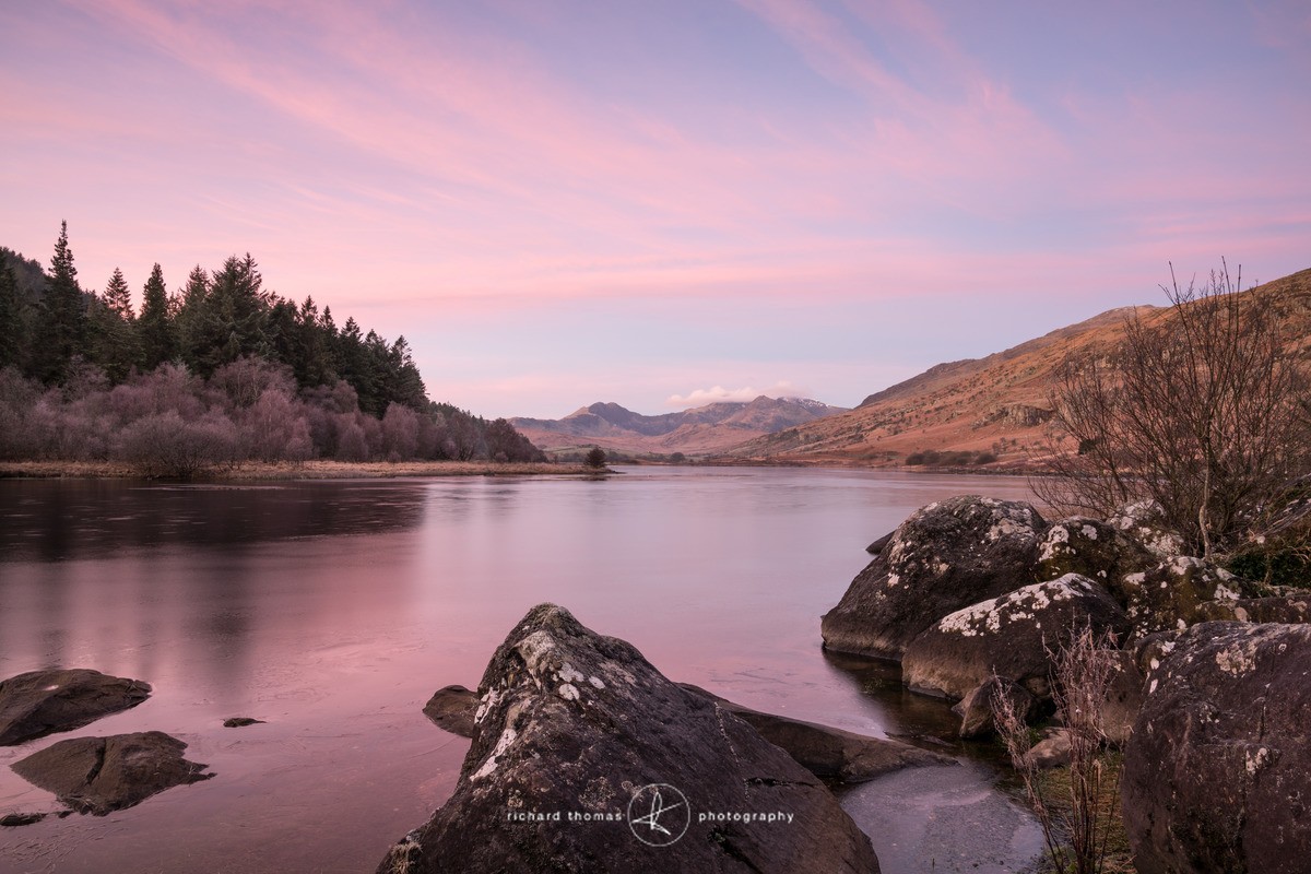 Snowdonia dawn at Llynnau Mymbyr - Freshwater