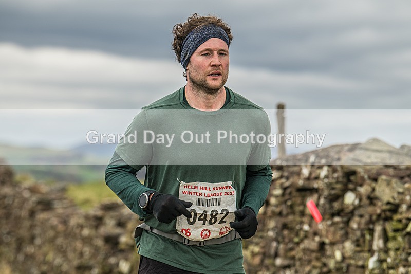 Helm Hill -799 - Kendal Winter League Helm Hill Fell Races (Under 13/15/17 & Seniors) Sunday 16th March 2025