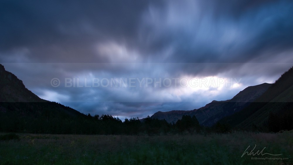 MaroonBellsStormClouds - Colorado