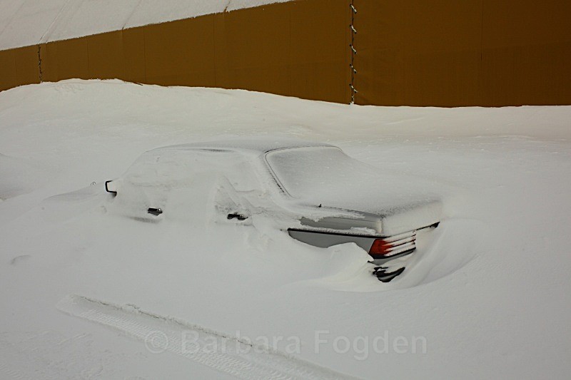 Do not leave your car overnight 6104 - Winter in the daylight