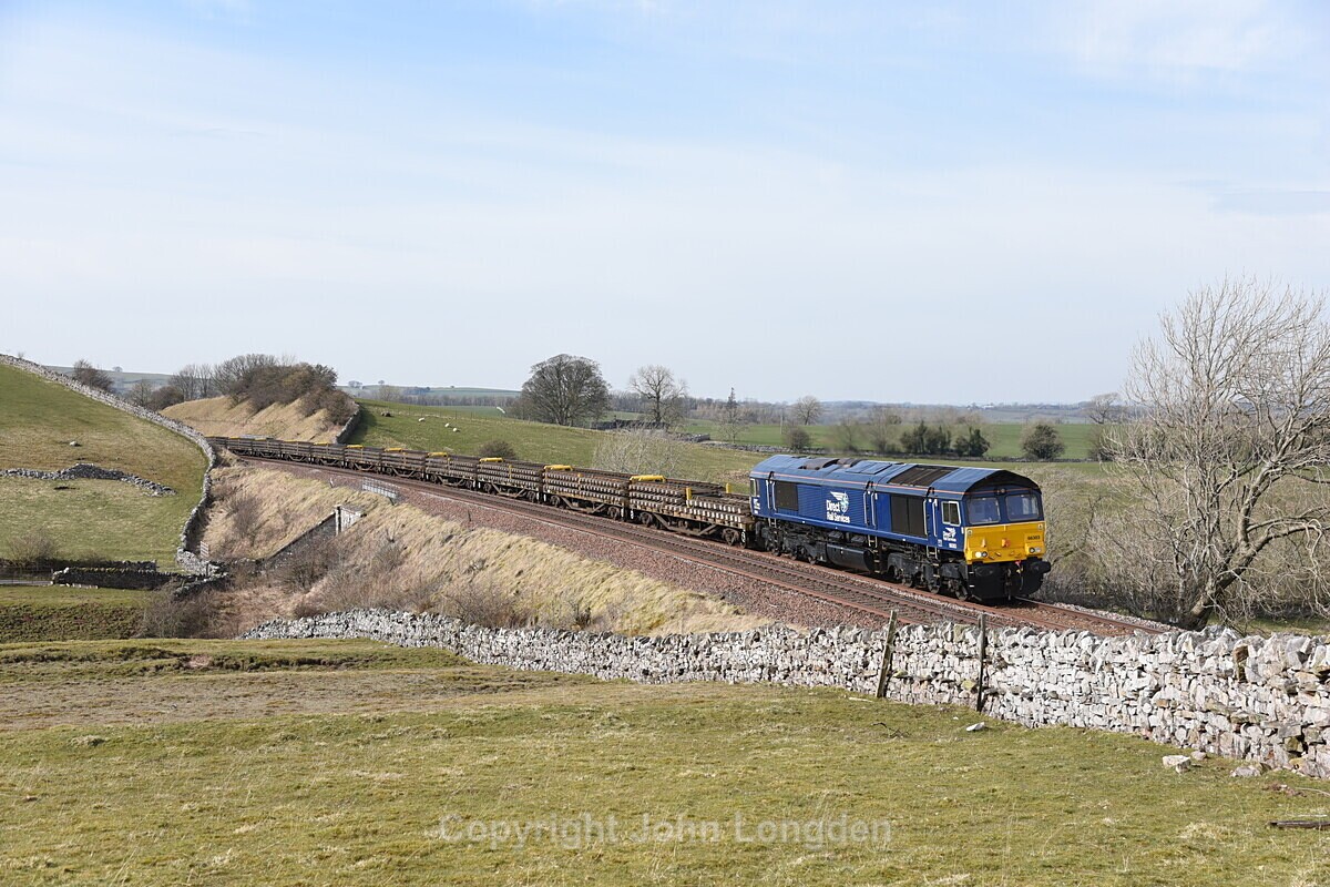 JL - 23.3.20 66303 6K05 Carlisle - Crewe, Waitby - Waitby