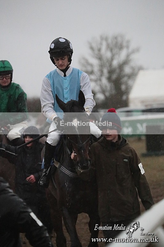 PtP 260125 1173 - Cocklebarrow Point-to-Point racing with the Heythrop Hunt 26/01/25