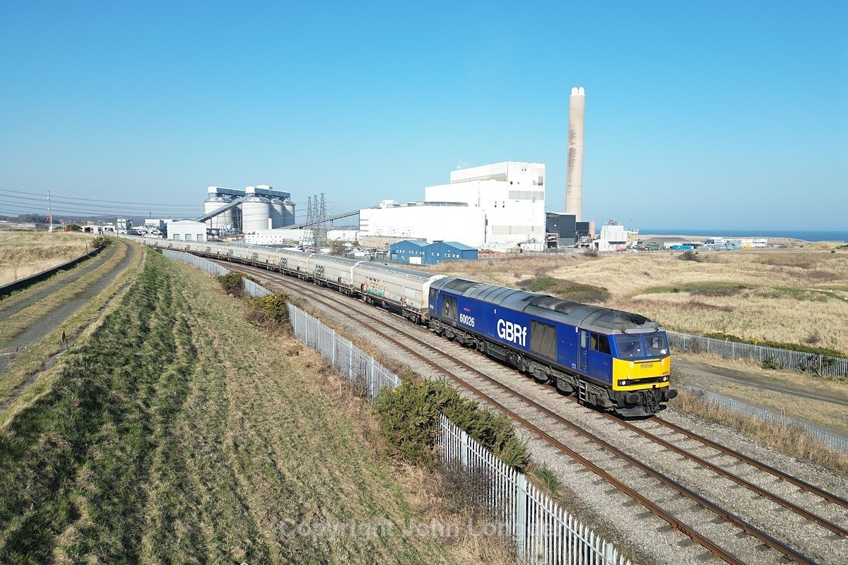 JL - 6.3.26 60026 6N87 Lynemouth - Tyne CT Lynemouth south 2 - Latest shots