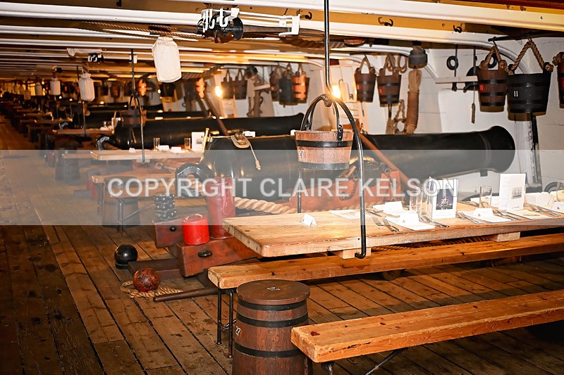 HMS PICKLE-11 - PICKLE NIGHT HMS WARRIOR 1860