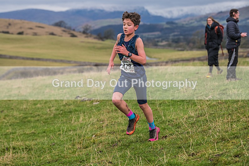 Cunswick U13-146 - Kendal Winter League Cunswick Scar Junior Under 13 Fell Race Sunday 26th January 2025