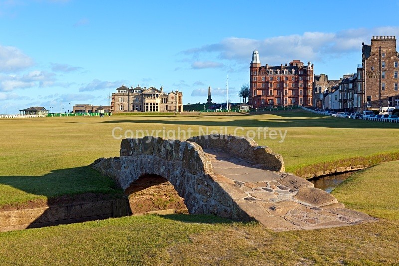 The Old Course 18th Hole, St Andrews, Fife - Cities & Towns