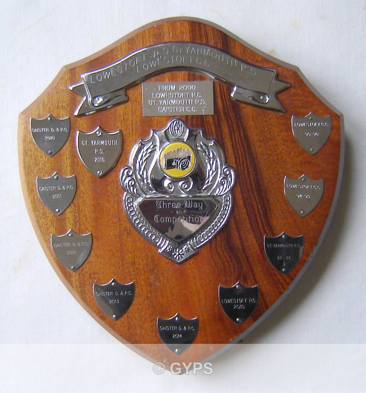 3 Way Battle Trophy - Battles/Competitions against other clubs - see in sub folders for pictures