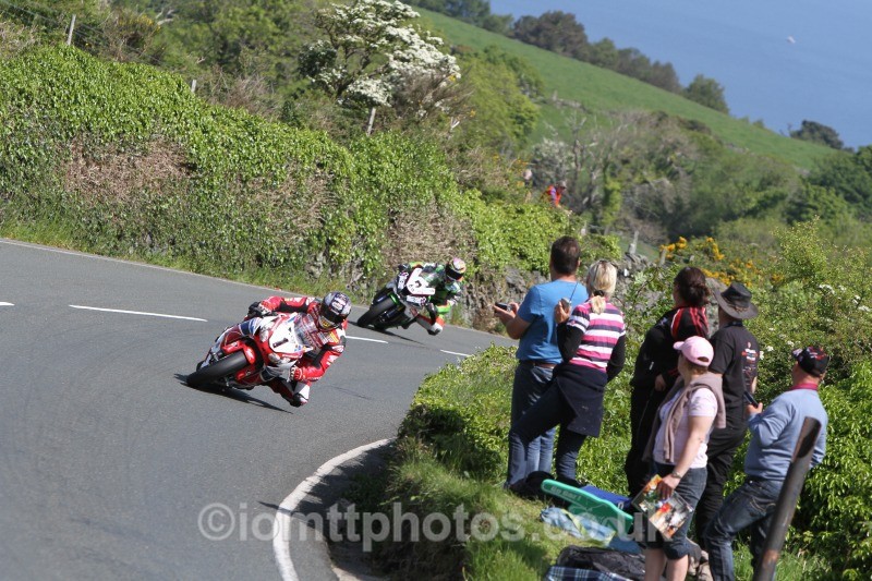 John McGuinness Honda / Honda Racing - Dainese Superbike Race 2014