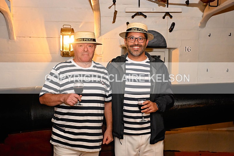 HMS PICKLE-22 - PICKLE NIGHT HMS WARRIOR 1860