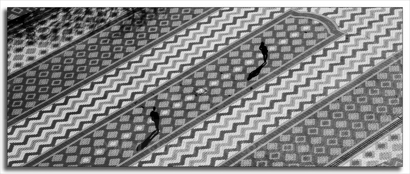 Diagonals - Black & White/Monochrome