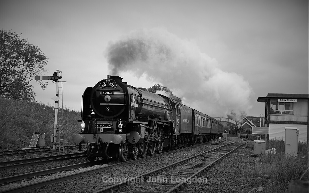 JL - 5.10.19 LNER A1 60163 'Tornado' 1Z65 Carlisle - Leicester, KS - Kirkby Stephen