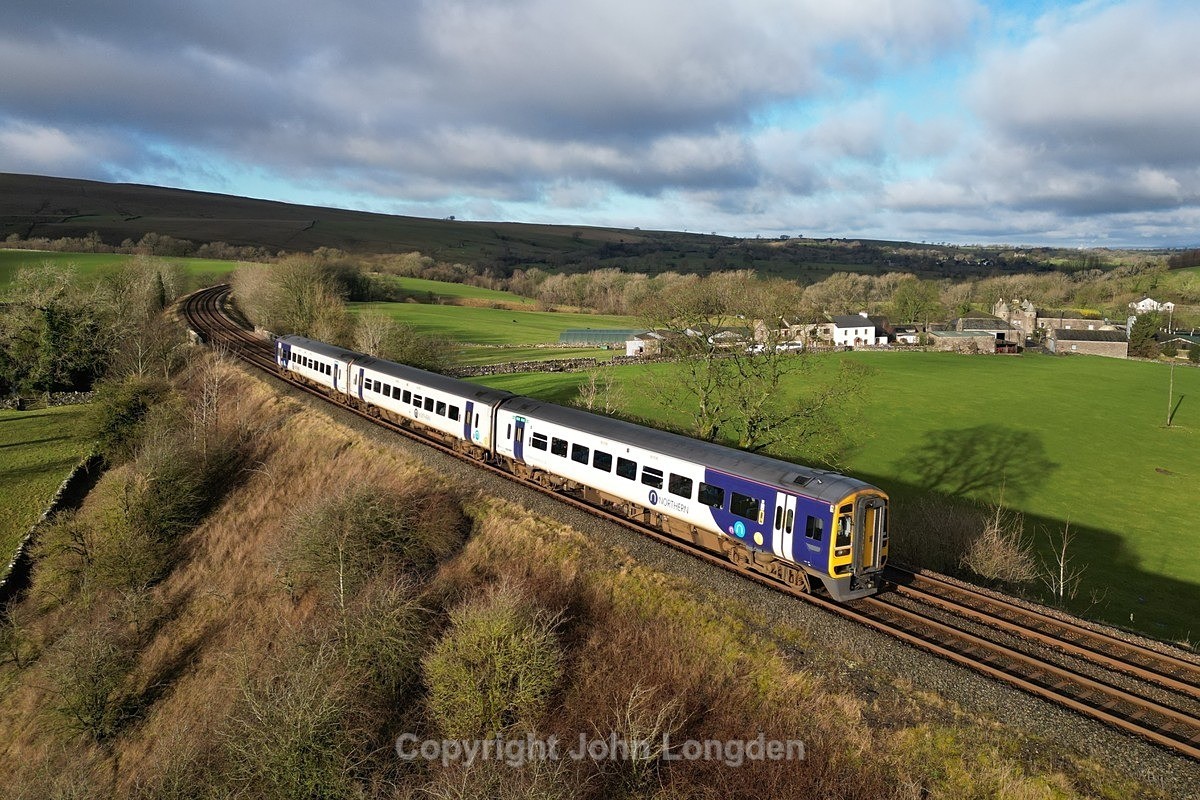 JL - 30.1.24 158756 09:20 Leeds - Carlisle, Smardale - Smardale