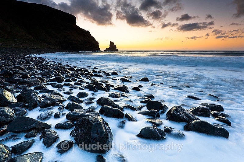 Scottish coast landscape photography from Talisker Bay, Isle of Skye, Scotland