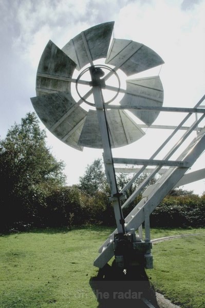 Fan carriage, Holton post mill, Suffolk - Windmills