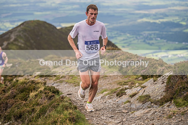 Uphill Only-79 - British Athletics Off Road Running Championships Senior Uphill Only Trial - Skiddaw Friday 15th Augu