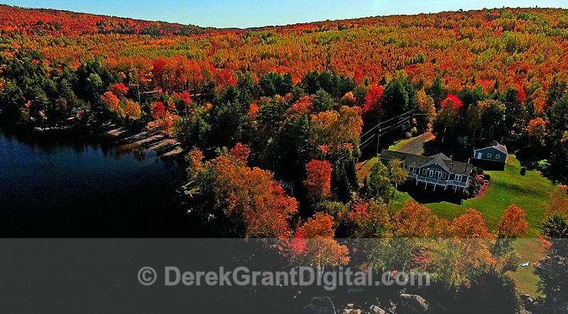 North Lake York County New Brunswick Canada Autumn Foliage - Autumn Foliage