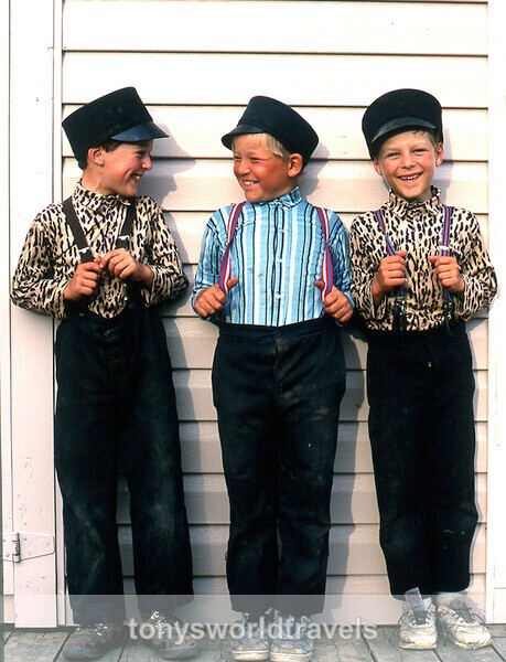Young Hutterite boys, Alberta, Canada - Children
