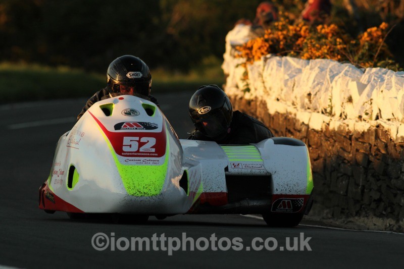 John Shipley & Stephen Ian Cunliffe - Monday Practice - Sidecars