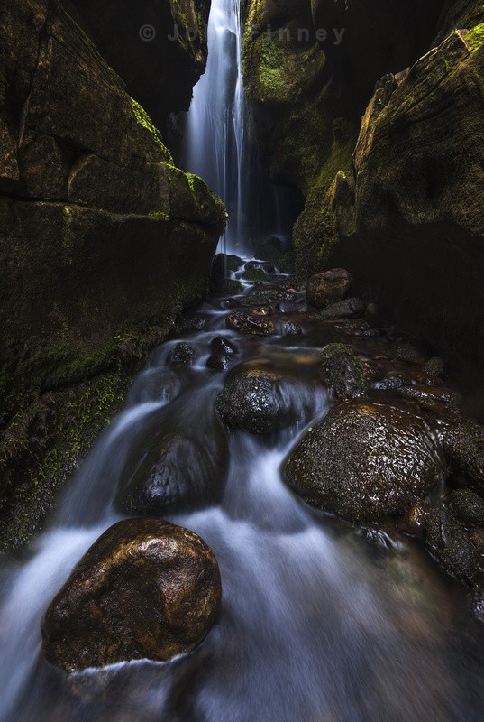 Isle of Eigg waterfall - Scotland (New images).
