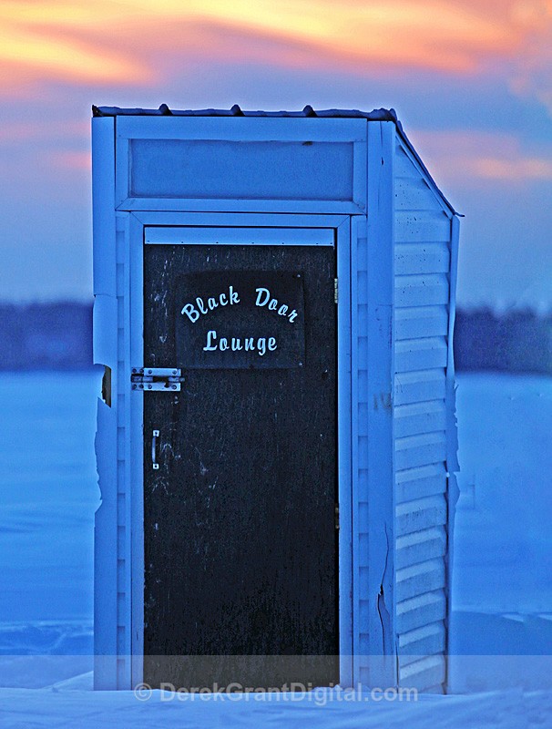Renforth Ice Fishing Hut Rothesay NB Canada
