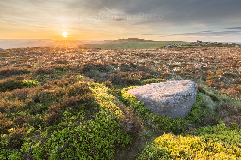 Higger Tor Sunset | Peak District Landscape Photography