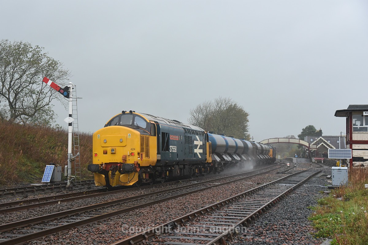 JL - 13.10.18 37424 & 37422 3J11 Carlisle - Carlisle, Kirkby Stephen - Kirkby Stephen