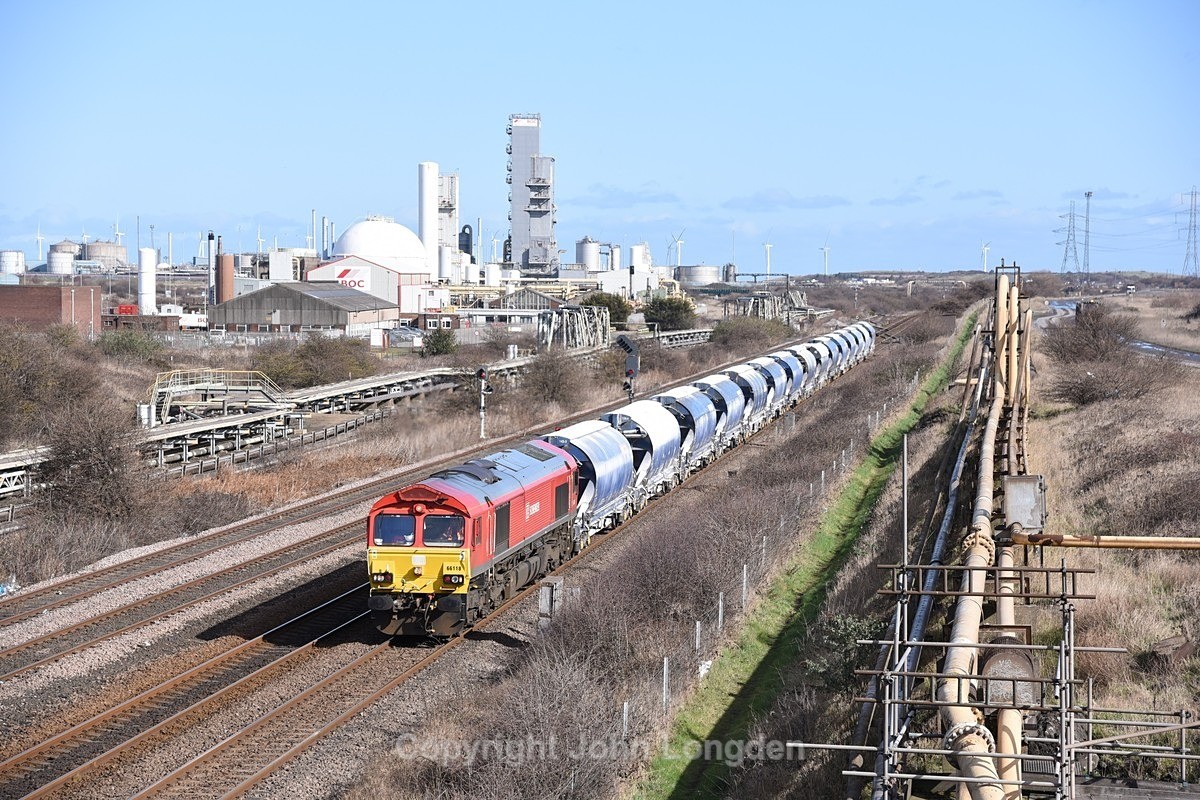 JL - 14323 66118 6F32 Boulby - Tees Dock Grangetown 45L - Teesside (west to east)