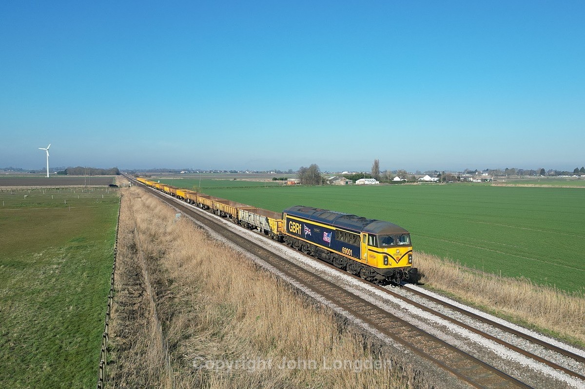 JL - 20.3.25 69001 6L32 Doncaster Decoy - Whitemoor Yard, Whittlesea - Latest shots
