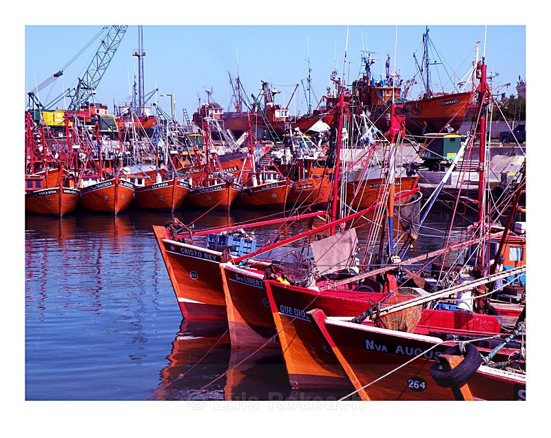 Bateaux de pêche - Regards sur l'Argentine