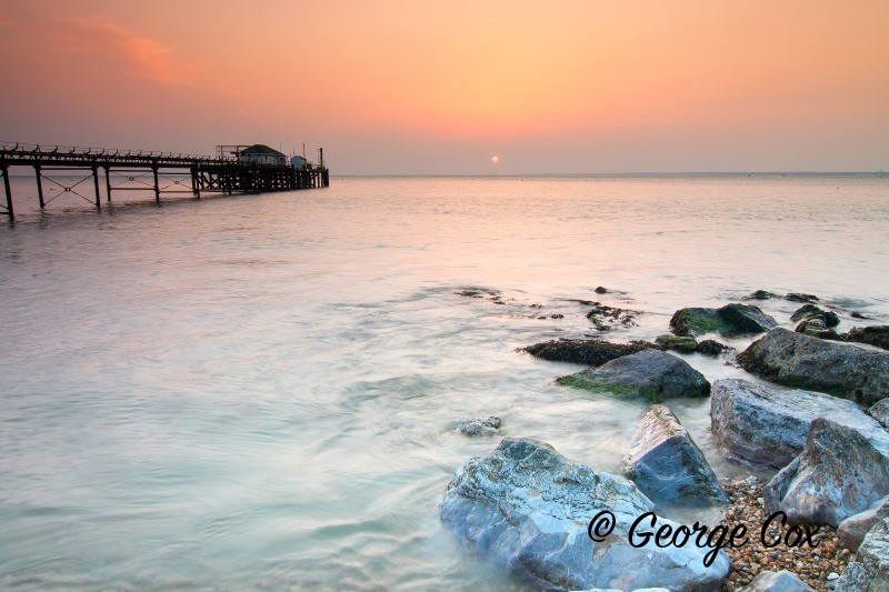 Totland Bay Sunset - Landscapes