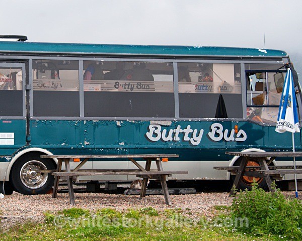 Butty Bus ! Leverburgh Ferry - Scottish Highlands