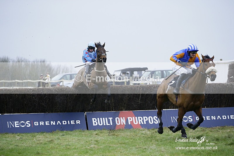 PtP 220122 575 - Royal Artillery Hunt Point-to-Point  - Larkhill Racecourse 22/01/22