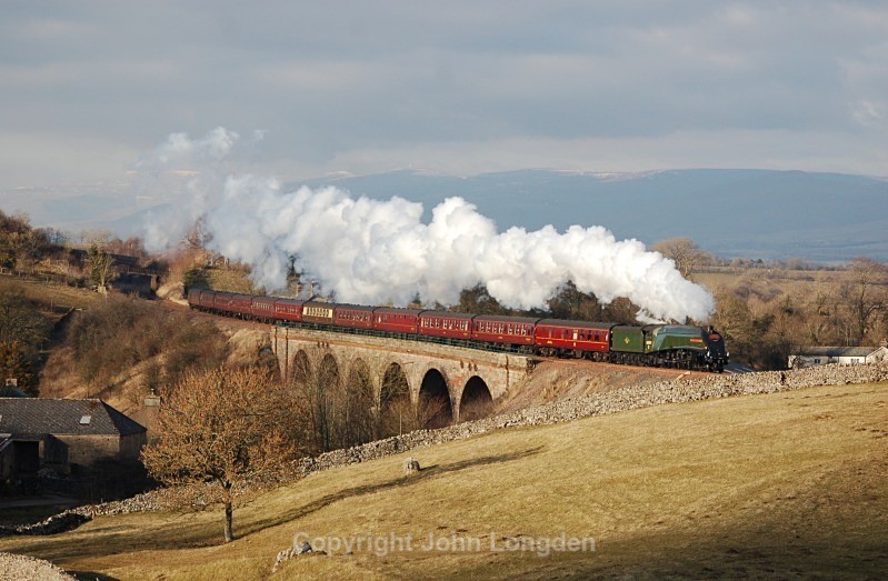 2.3.13 - LNER A4 No. 60009 1Z88 Carlisle - Euston CME, Crosby Garrett - Crosby Garret
