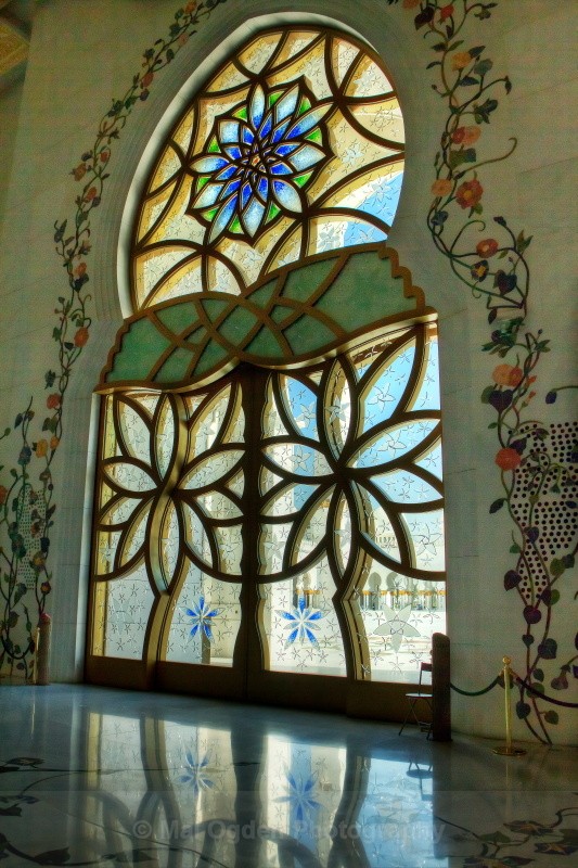 Glass Engraved Window - Dubai UAE
