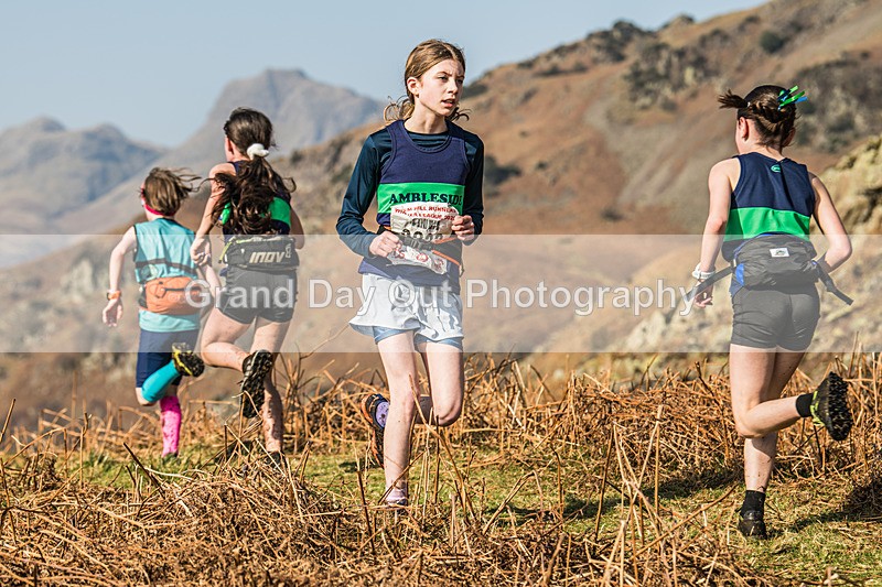 Elterwater-121 - Kendal Winter League Elterwater Under 13 Fell Race Sunday 9th March 2025