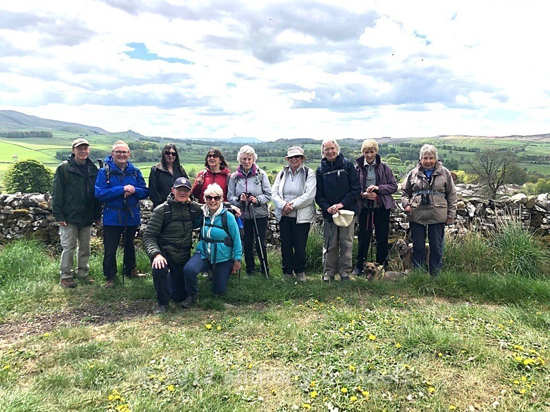 031 Group pose on High Lane - York Minster Walkers Collection 2025