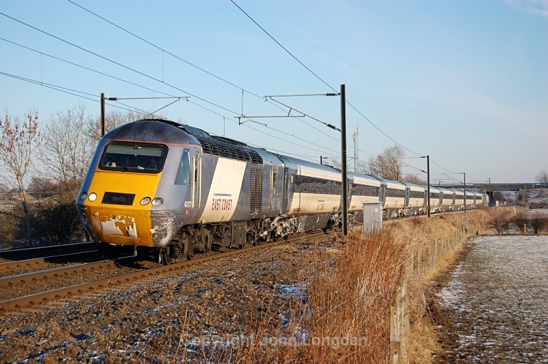 20.12.10 43277, Ricknall Grange - East Coast Main Line (north to south)
