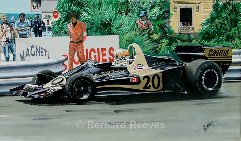 Jody Scheckter - Monaco 1977 - Formula 1 cars and drivers