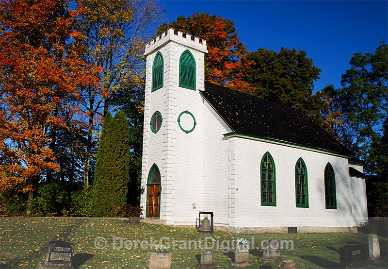 St. Peter's Anglican Church & Cemetery Woodstock Rd. Fredericton NB - Churches of New Brunswick