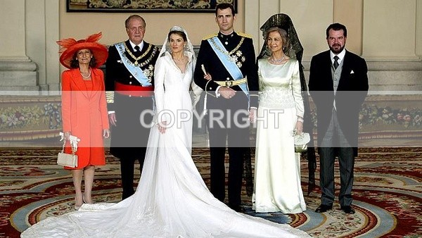 (SPA-4)  Royal Wedding - Spanish Royals