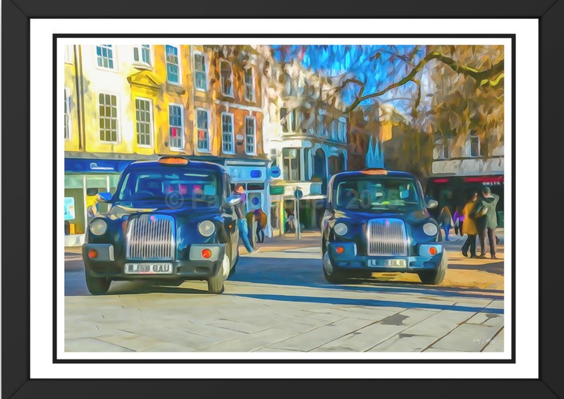 Moving Britain, Taxis & Buses by Paul Duddell, Whispers & Strokes - Artist, Painter, and Photographer