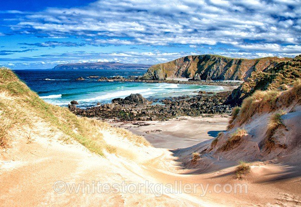 Beach at Faraid Head - Scottish Highlands