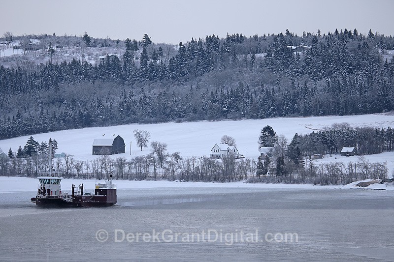 Bellelisle Bay - Winterscape