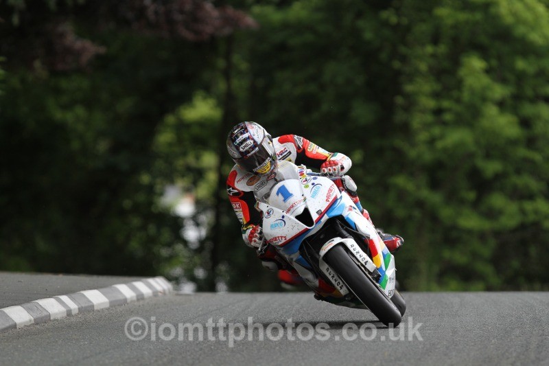 John McGuinness Honda / Valvoline Racing by Padgetts Motoc - Monster Energy Supersport Race 1