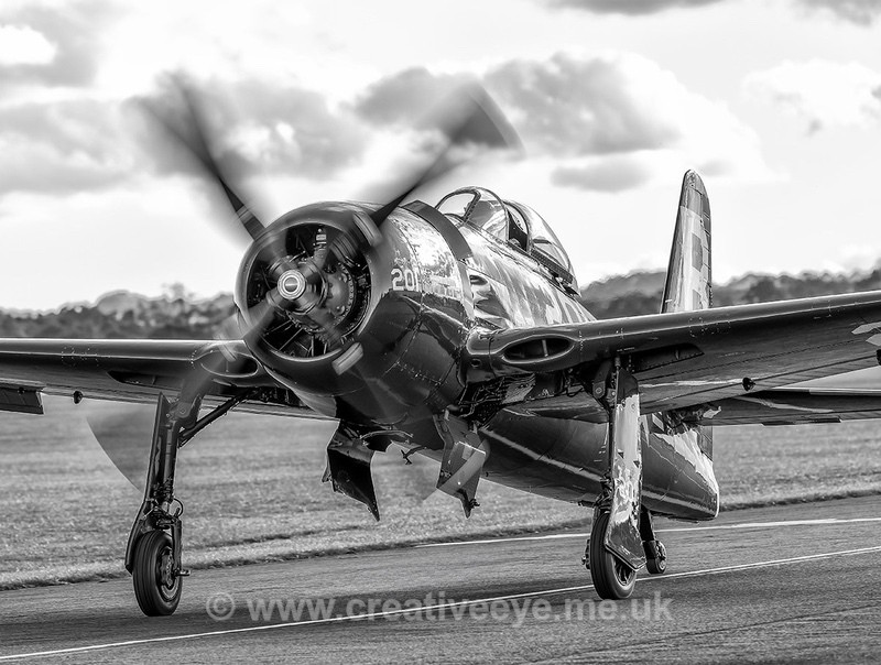 No.0108 Grumman F8F-2P Bearcat G-RUMM - Aviation